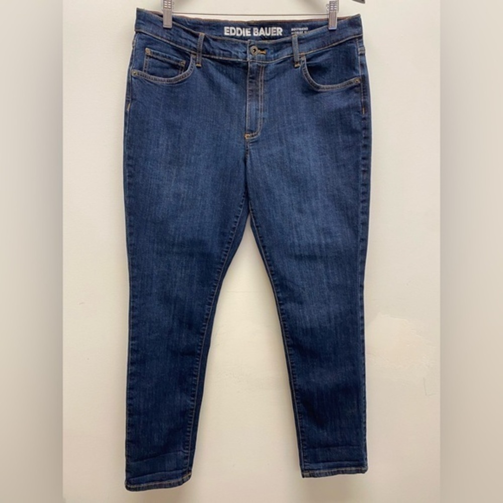 4 for $25 💙 Eddie Bauer Boyfriend Mid Rise Slim Jeans 💙Size 10
